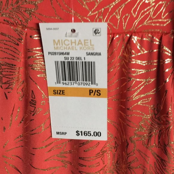 New MICHAEL Michael Kors Petite Maxi Chain Dress - Picture 6 of 6